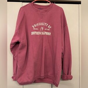 University of Southern California Oversized Vintage Crewneck